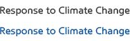 Response to Climate Change