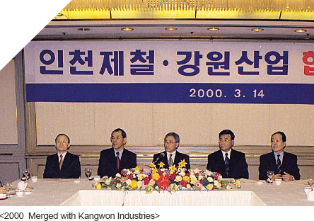 <2000  Merged with Kangwon Industries>
